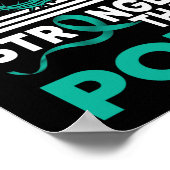 私の神はポット認識度リボンより強い ポスター (角)