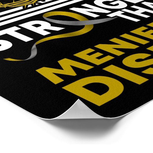 私の神はメニエール病より強い ポスター (角)