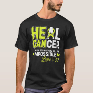 私の神はリンパ腫の生存者よりも強い1 Tシャツ