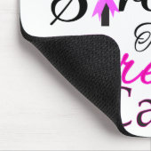 私の神は乳がんよりも強い マウスパッド (コーナー)