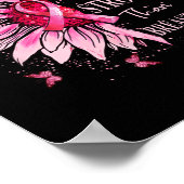 私の神は乳がん認識度Chより強い ポスター (角)