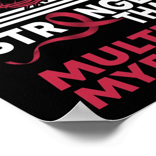 私の神は多発性骨髄腫認識度より強い ポスター (角)