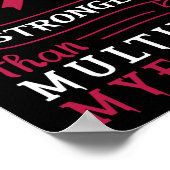 私の神は多発性骨髄腫認識度より強い ポスター (角)