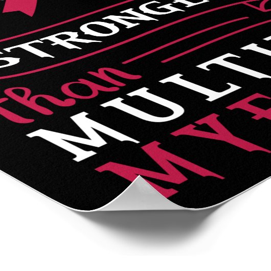 私の神は多発性骨髄腫認識度より強い ポスター (角)