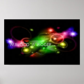私の神は大きなポスターである ポスター