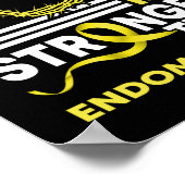 私の神は子宮内膜症よりも強い信仰 ポスター (角)