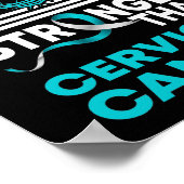 私の神は子宮頸がん認識度より強い ポスター (角)