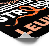 私の神は白血病認識度Rより強い信仰 ポスター (角)