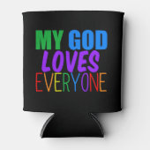 私の神は皆に美しい虹を愛す 缶クーラー (正面)