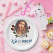 私の神は神素晴らしだ ペーパープレート (パーティー)