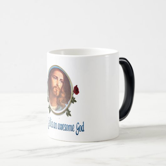 私の神は神素晴らしだ モーフィングマグカップ (正面右)