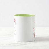 「私の神は私の中にいるから」フローラマグ マグカップ (中央)