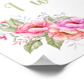 "私の神は私の中にいるから"白い壁のポスター ポスター (角)