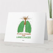 私の神は肺がんよりも強い カード (裏面)