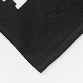 私の神は肺がん信仰よりも強い フリースブランケット (角)