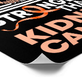 私の神は腎臓がんよりも強い信仰 ポスター (角)