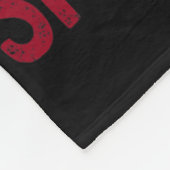 私の神は鎌状赤血球の認識度リボンより大きい フリースブランケット (角)