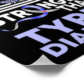 私の神は1型糖尿病認識度より強い ポスター (角)