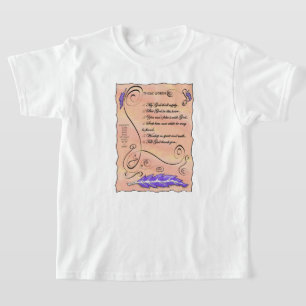 私の神は、これらの言葉kを与える tシャツ