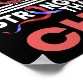 私の神はCHDのリボンより強い認識度 ポスター (角)