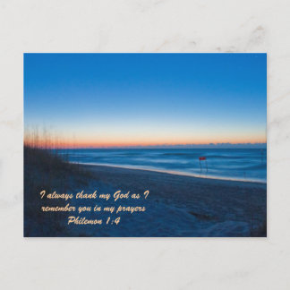 私の神感謝していは、私の中であなたを思い出すよ祈う ポストカード