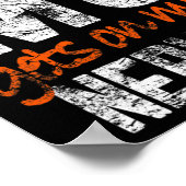 私の神経に乗る – 多発性硬化症認識度T ポスター (角)