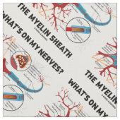 私の神経に何が？ミエリン鞘 ファブリック (クローズアップ)