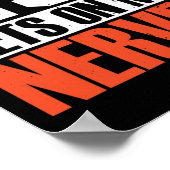 私の神経に入る多発性硬化症認識度2 ポスター (角)