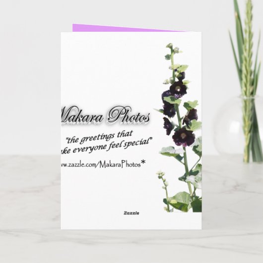 私の秘密のために大事な行事を姉妹カスタマイズ カード (裏面)