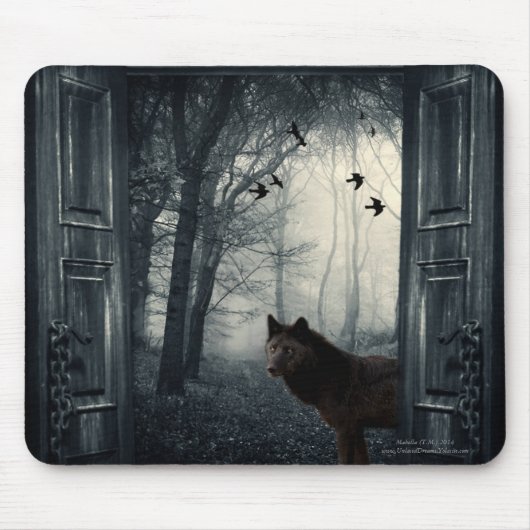 私の秘密の世界 マウスパッド (正面)