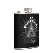 私の秘密の社会はイルミナティにある フラスク (右)