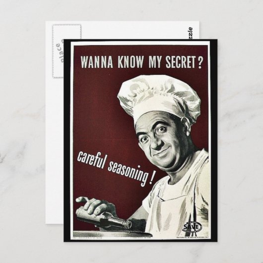 私の秘密を知りたい? ポストカード (正面/裏面)