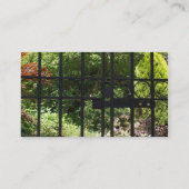 私の秘密庭 名刺 (裏面)