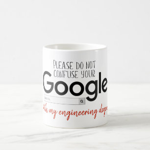 私の程度はあなたのGoogleの調査のマグよりよいです コーヒーマグカップ