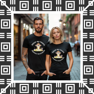 私の税金を払う – Monkey Tシャツ