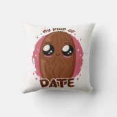 私の種類のデートかわいいは果物かわいい食べ物をデート クッション (裏面)