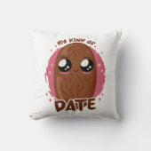 私の種類のデートかわいいは果物かわいい食べ物をデート クッション (正面)