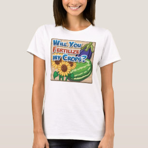 私の穀物を肥やしますか。 Tシャツ