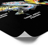 私の空き時間の中で行うことおもしろい魚釣り1 ポスター (角)