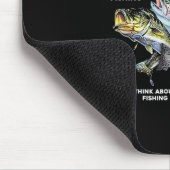 私の空き時間の中で行うことおもしろい魚釣り1 マウスパッド (コーナー)