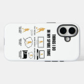 私の空き時間の電話の場合に行うこと Case-Mate iPhoneケース (裏面 (横))