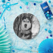 私の空色の目 ペーパープレート (パーティー)