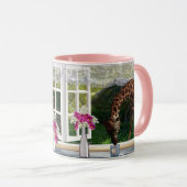 私の窓に喉の渇いたキリン マグカップ (正面右)