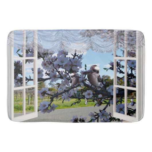 私の窓を通るコカブラス バスマット (正面)