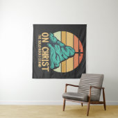 私の立つ無地の岩キリスト タペストリー (インサイチュ(横))