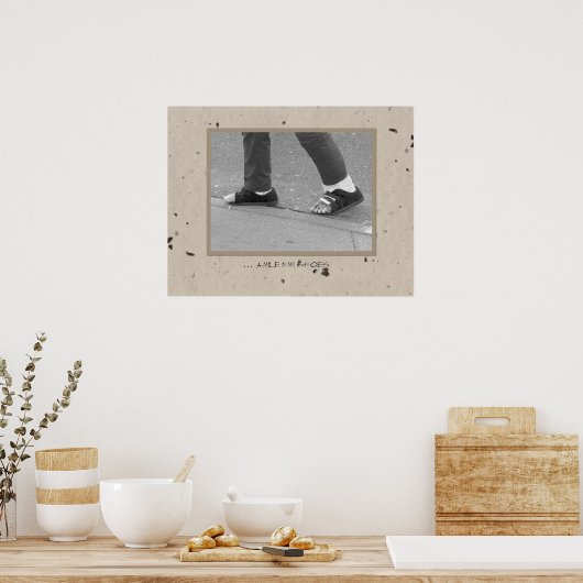 .....私の立場では ポスター (キッチン)