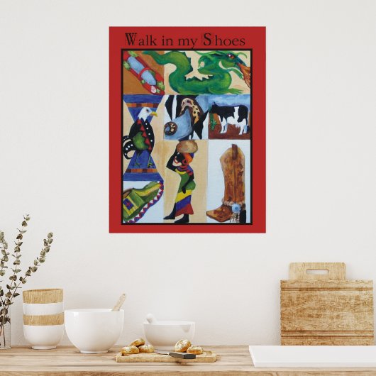 私の立場で歩く ポスター (キッチン)