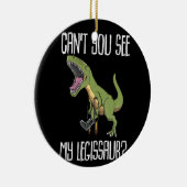 私の立法者の脚が折れてるのが見えないか セラミックオーナメント (右)