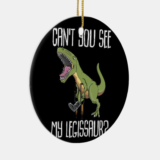 私の立法者の脚が折れてるのが見えないか セラミックオーナメント (右)