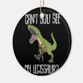 私の立法者の脚が折れてるのが見えないか セラミックオーナメント (左)